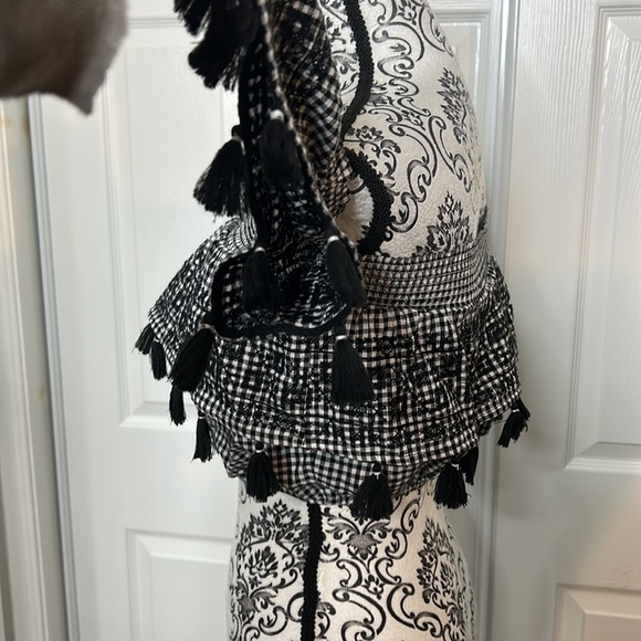 American Eagle Top Tube Stretchy Tassels XS - Picture 4 of 7